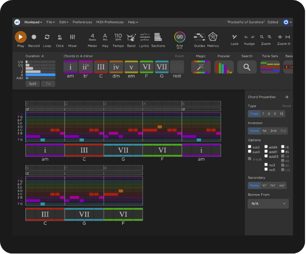 Hookpad sketchpad app